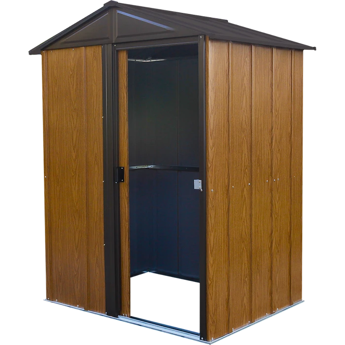 Woodlake Steel Storage Shed, 5 Ft. X 4 Ft. 4 Woodlake Steel Storage Shed, 5 Ft. X 4 Ft. - Image 2