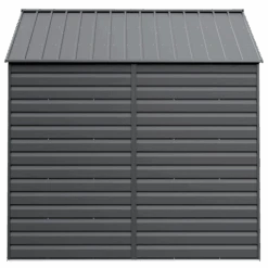 Arrow Select Steel Storage Shed, 12x12, Charcoal 19 Arrow Select Steel Storage Shed, 12x12, Charcoal -Shelterlogic wzag0ursus8ohhxd3pif