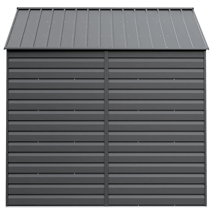 Arrow Select Steel Storage Shed, 12x12, Charcoal 6 Arrow Select Steel Storage Shed, 12x12, Charcoal - Image 4