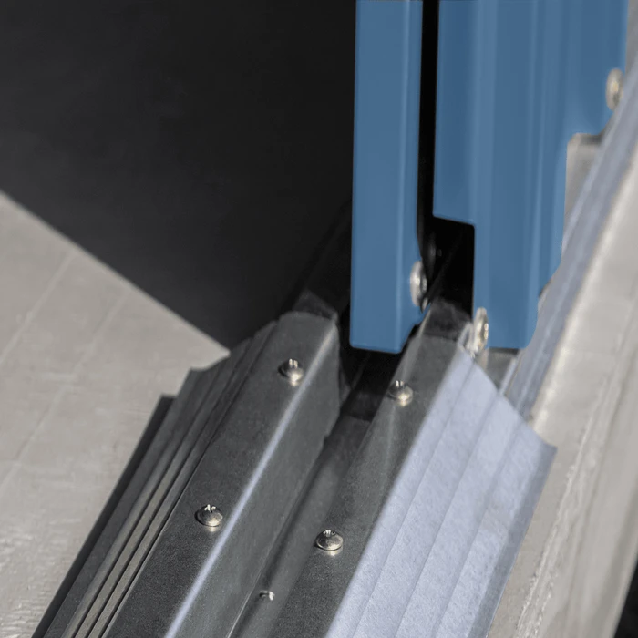 Arrow Classic Steel Storage Shed, 8X7, Blue Grey 14 Arrow Classic Steel Storage Shed, 8X7, Blue Grey - Image 12