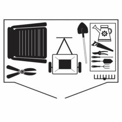 Scotts Garden Storage Shed 5 X 3 Ft 13 Scotts Garden Storage Shed 5 X 3 Ft -Shelterlogic xjjy7sfs6r1wpnuajjh4