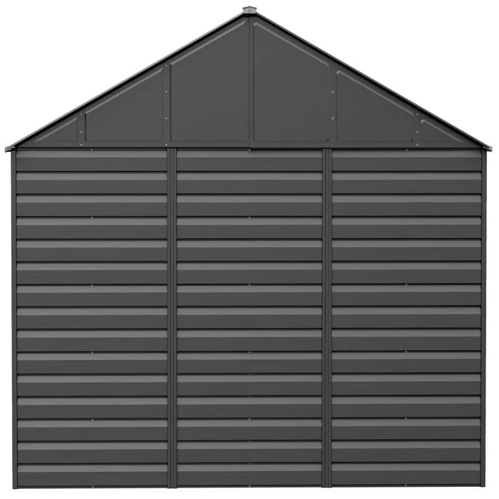 Arrow Select Steel Storage Shed, 12x17, Charcoal 7 Arrow Select Steel Storage Shed, 12x17, Charcoal - Image 5