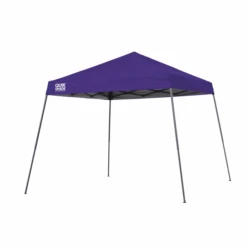 Quik Shade Expedition Purple And Grey 10x10 Ft. Slant Leg Pop-up Canopy