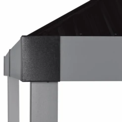 Lena Black Spun Polyester Curtains 12 Ft. X 12 Ft. -Shelterlogic xlrga1wpbat2hjjdurjq