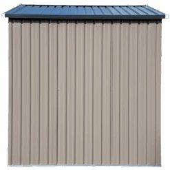 Arrow Cover-IT 8x6 Ft. Grey Metal Shed 20 Arrow Cover-IT 8x6 Ft. Grey Metal Shed -Shelterlogic xwv01vhdlshwft35qulm