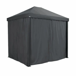 Sojag Black Curtains For Monteserra Gazebo, 10 Ft. X 12 Ft., Poly