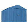 Arrow Elite Steel Storage Shed, 14x16, Blue Grey 2 Arrow Elite Steel Storage Shed, 14x16, Blue Grey -Shelterlogic y5wens9io9ikrsimqc6l