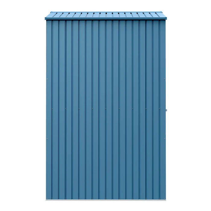 Arrow Elite Steel Storage Shed, 6x6, Blue Grey 6 Arrow Elite Steel Storage Shed, 6x6, Blue Grey - Image 4