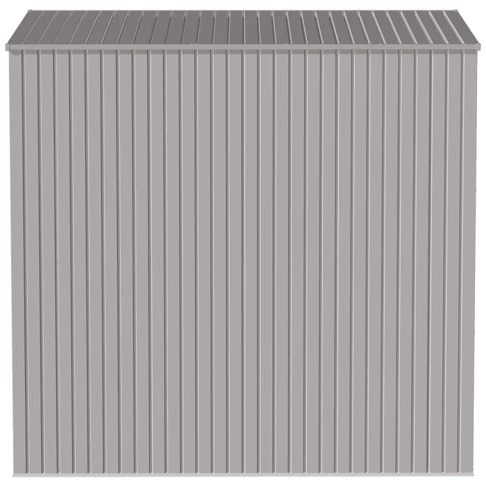 Arrow Elite Steel Storage Shed, 10x4, Cool Grey 7 Arrow Elite Steel Storage Shed, 10x4, Cool Grey - Image 5