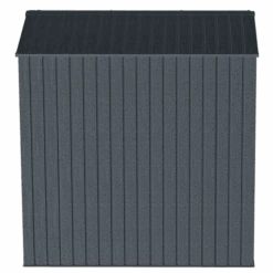 Arrow Elite Steel Storage Shed, 6x6, Anthracite -Shelterlogic yqh4aiffrthkcqwbkulj