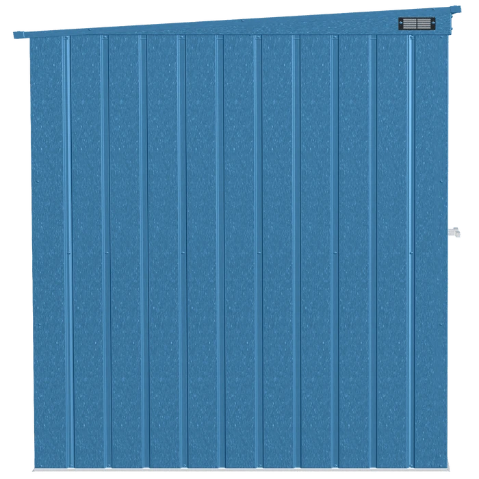 Arrow Elite Steel Storage Shed, 8x4, Blue Grey 6 Arrow Elite Steel Storage Shed, 8x4, Blue Grey - Image 4