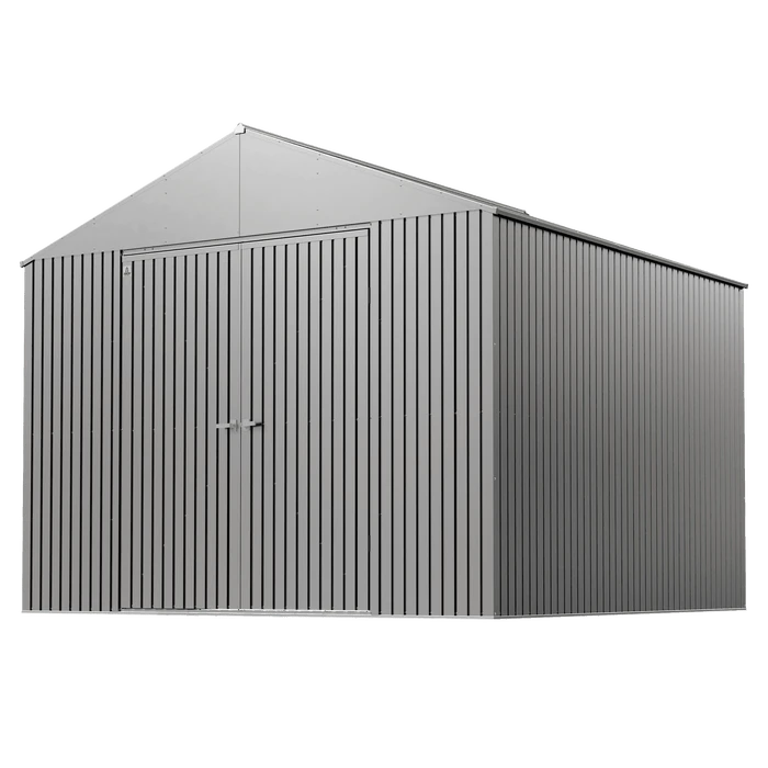 Arrow Elite Steel Storage Shed, 14x14, Galvalume 4 Arrow Elite Steel Storage Shed, 14x14, Galvalume - Image 2