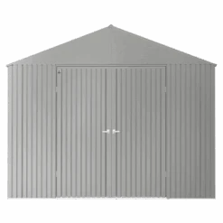 Arrow Elite Steel Storage Shed, 14x16, Galvalume 16 Arrow Elite Steel Storage Shed, 14x16, Galvalume -Shelterlogic zhsmvvrzdy9zjjilioca