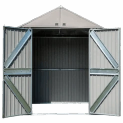 Arrow Elite Shed 8x6 Ft. Cool Grey Metal Shed 21 Arrow Elite Shed 8x6 Ft. Cool Grey Metal Shed -Shelterlogic zl0ibz7fymlm7sbfg0oc