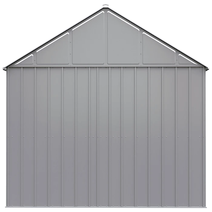 Arrow Classic Metal Shed, 12 X 12, Flute Grey 7 Arrow Classic Metal Shed, 12 X 12, Flute Grey - Image 5