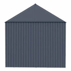 Arrow Elite Steel Storage Shed, 12x14, Anthracite 12 Arrow Elite Steel Storage Shed, 12x14, Anthracite -Shelterlogic zp9z5malizgkc5v4qv7n