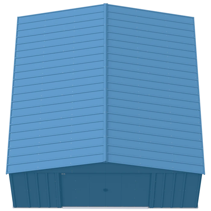 Arrow Classic Metal Shed, 14 X 17, Blue Grey 5 Arrow Classic Metal Shed, 14 X 17, Blue Grey - Image 3