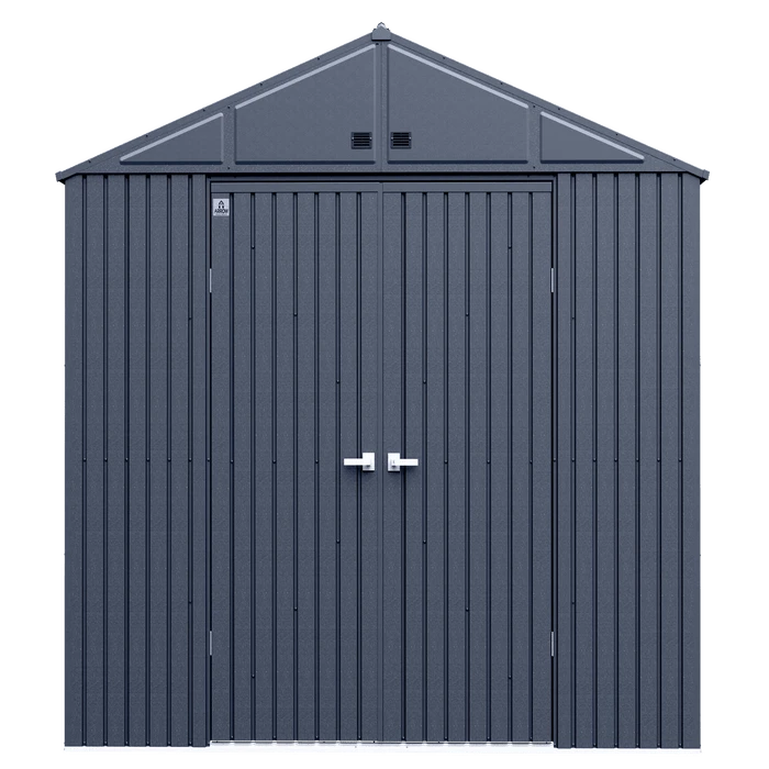 Arrow Elite Steel Storage Shed, 10x14, Anthracite 4 Arrow Elite Steel Storage Shed, 10x14, Anthracite - Image 2