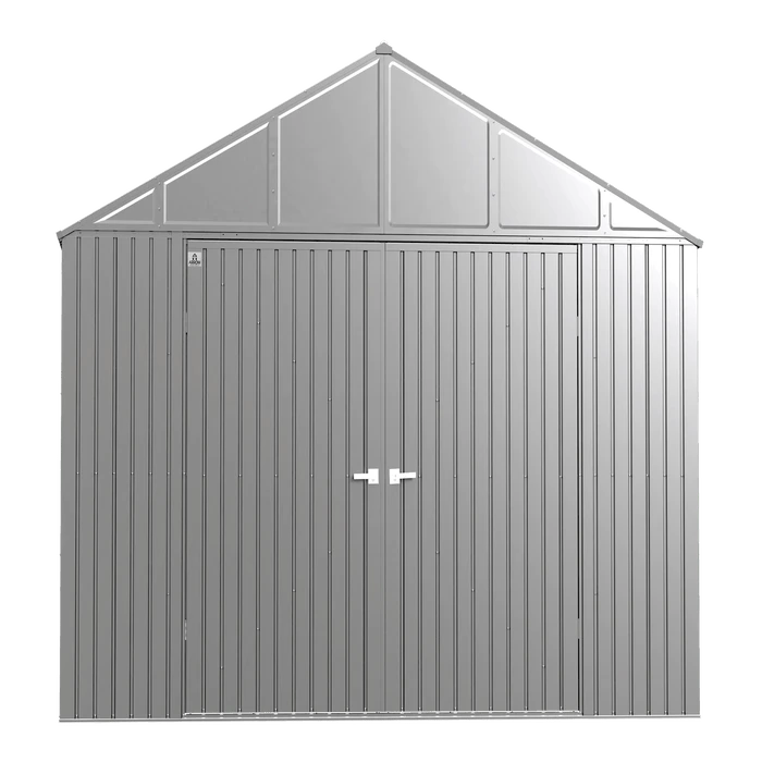 Arrow Elite Steel Storage Shed, 12x14, Galvalume 4 Arrow Elite Steel Storage Shed, 12x14, Galvalume - Image 2