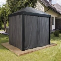 Sojag Monteserra 10 Ft. X 12 Ft. Gazebo, Black 21 Sojag Monteserra 10 Ft. X 12 Ft. Gazebo, Black -Shelterlogic zusggnifnox6m4owdkpd