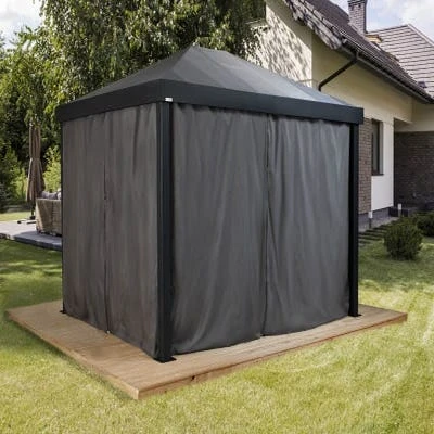 Sojag Monteserra 10 Ft. X 12 Ft. Gazebo, Black 12 Sojag Monteserra 10 Ft. X 12 Ft. Gazebo, Black - Image 10