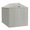 Arrow Elite Steel Storage Shed, 10x14, Cool Grey 1 Arrow Elite Steel Storage Shed, 10x14, Cool Grey -Shelterlogic zuvbyv5htjywp7snpbnh