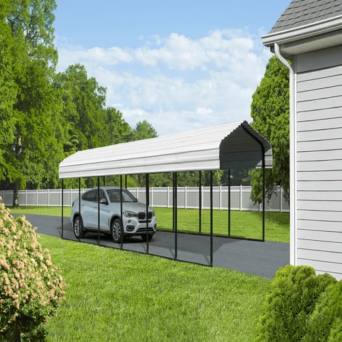 Arrow Carport 12x29x09 Eggshell BKP 13 Arrow Carport 12x29x09 Eggshell BKP - Image 11