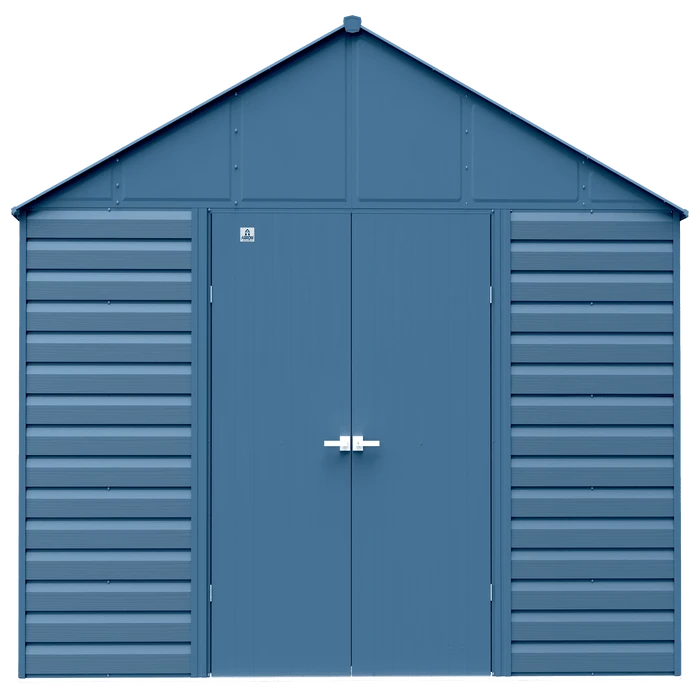 Arrow Select Steel Storage Shed, 12x14, Blue Grey 4 Arrow Select Steel Storage Shed, 12x14, Blue Grey - Image 2